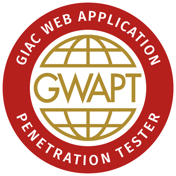 GIAC Web Application Penetration Tester (GWAPT), GIAC